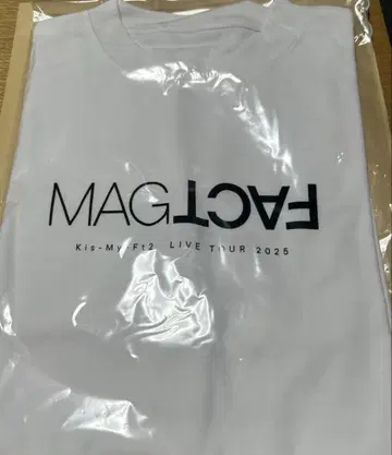 미개봉 새상품 티셔츠 키스마이 MAGFACT