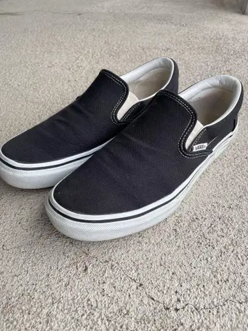 Vans 블랙 슬립온