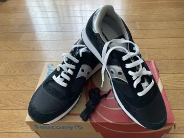 Saucony JAZZ Black/Silver 27.0cm (미사용품)