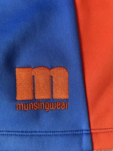 munsingwear 파랑 오렌지 스커트 택 포함 새상품