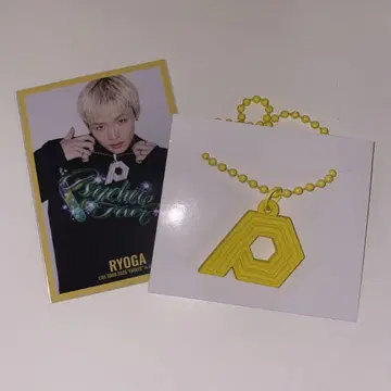 PSYCHICFEVER 나카니시 무가 러버 목걸이 포토 카드