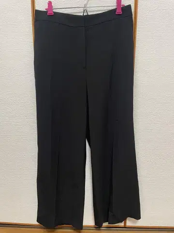 ICB 블랙 와이드 팬츠
