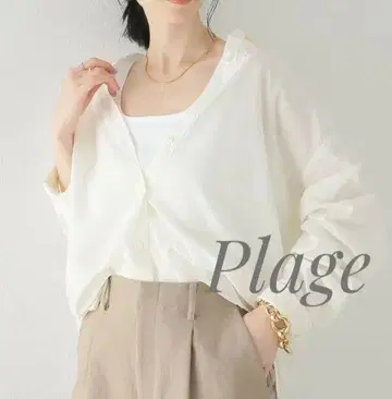 Plage 코튼 셔츠