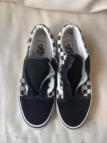 애너하임 Vans 올드 스쿨 블랙 체커