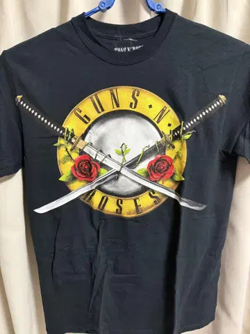 GUNS N' ROSES 2017년 일본 투어 한정판 티셔츠 M