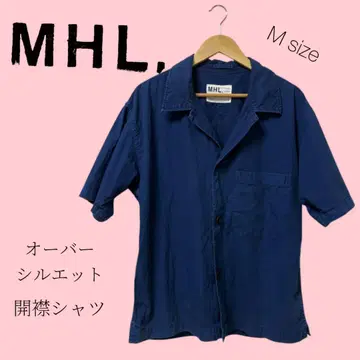MHL. 오버 실루엣 오픈 카라 셔츠 M 사이즈
