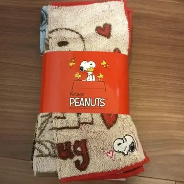 PEANUTS 빈티지 스누피 타월 손수건