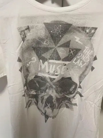 Muse 2nd law 투어 티셔츠
