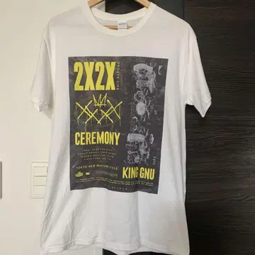 King Gnu 킹 누 라이브 티셔츠 Ceremony 2020