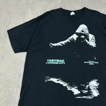 TOBY MAC DIVERSE CITY 티셔츠 구제 의류 블랙 2XL