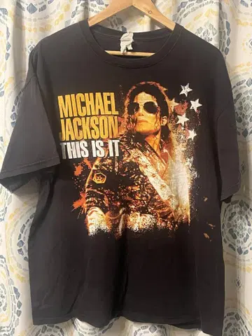 Michael Jackson This Is It 티셔츠 사이즈 XL
