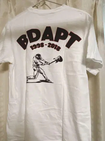 the band apart 티셔츠 1998-2018 디자인