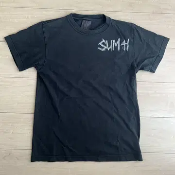 SUM41 수갑 티셔츠 SHOOT 슈트 펑크