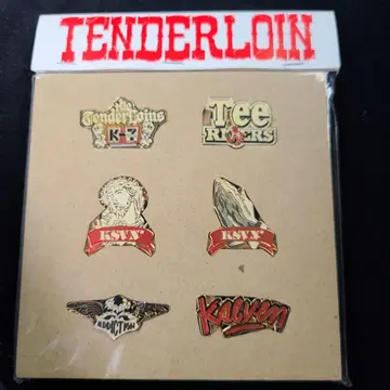 Tenderloins 핀 배지 세트 K7 T-PB