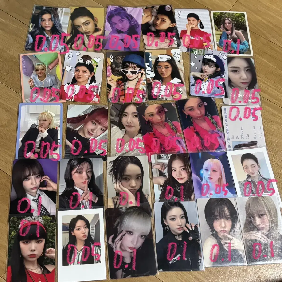 Girl group poca wts Billlie Stayc Nmixx Itzy Class:y Le Sserafim