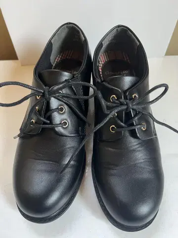 신상품 키다리 아저씨 레이스업 블랙 신발 힐 5cm