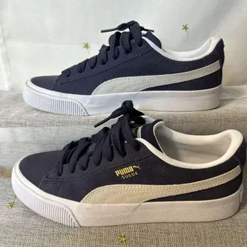 푸마스 스케이트보드 SUEDE VULC 스웨이드 벌크 네이비