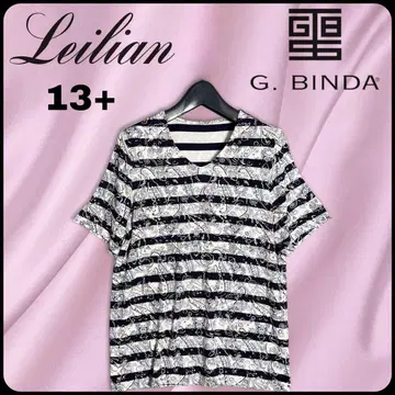 레리안 13+ G.BINDA (이탈리아) 패브릭 V넥 티셔츠