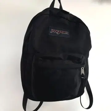 JANSPORT 블랙 백팩