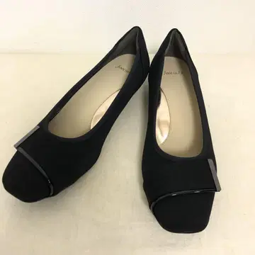 footsuki 블랙 펌프스 사이즈 23.5cm EEE