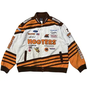 00s HOOTERS NASCAR 후터스 나스카 레이싱 자켓