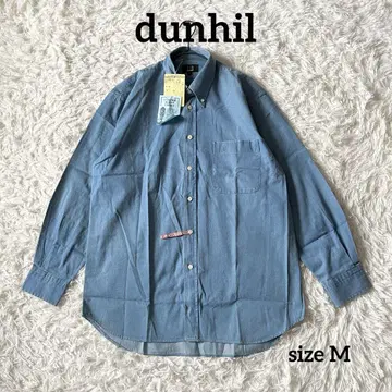 dunhill 던힐 와이셔츠 코튼 셔츠 블루 M 사이즈