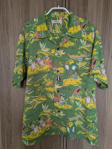 Sun Surf 2025년 알로하 셔츠 "HAWAIIAN HULA" M