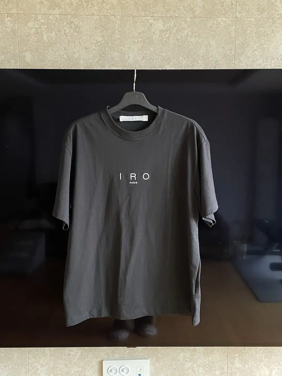 Iro paris Logo Black T-shirt