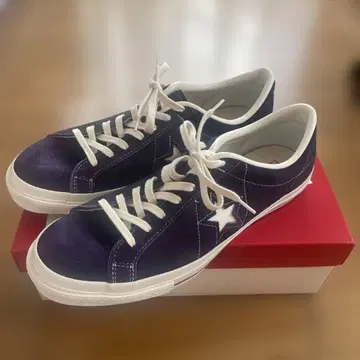 ONE STAR 원 스타 OS J 스웨이드 퍼플