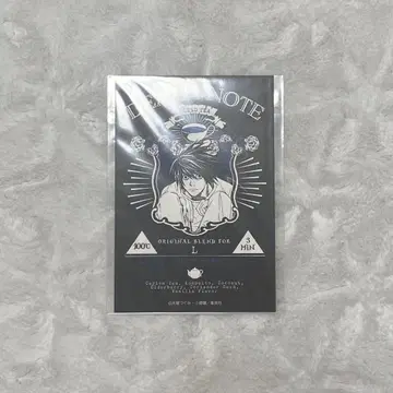 데스노트 DEATHNOTE L 은색 고양이 찻집 엽서