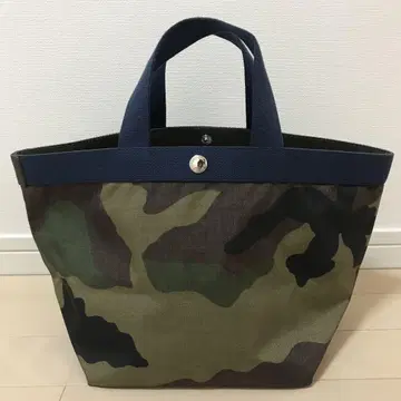 에르베샤 펠리에 카모 패턴 토트백