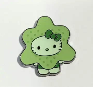오사카 간사이 엑스포 일본관 키티 핀 배지 삼각형 모양의 꽃