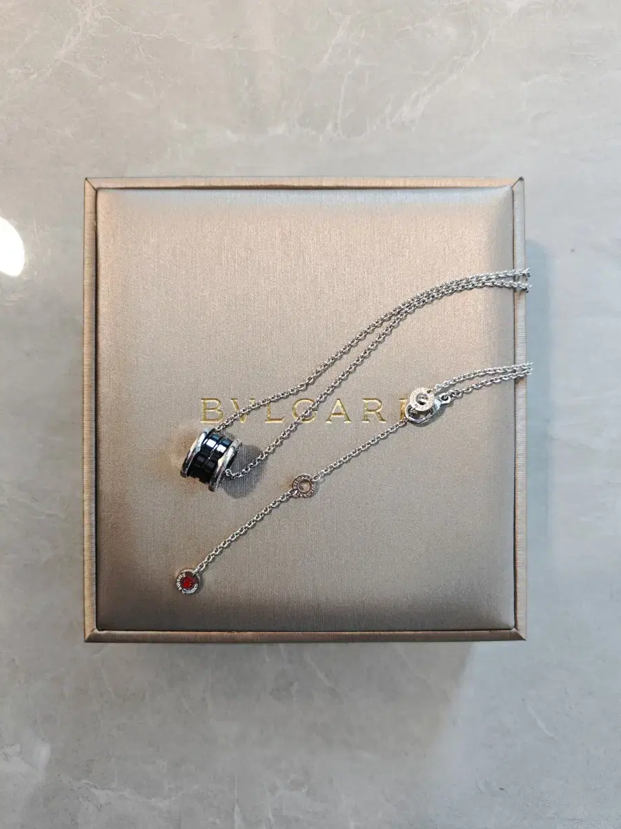 Bvlgari Silver Save the Children Pendant Necklace