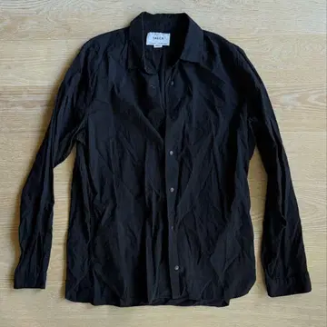 YAECA 블랙 셔츠 M 사이즈