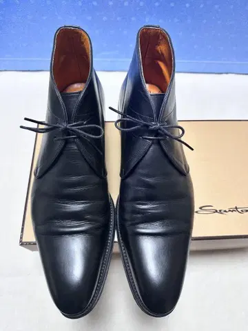 SANTONI(산토니) 처카 부츠 블랙 27cm