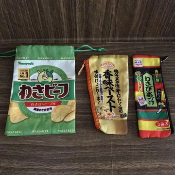 와사비프 향 페이스트 와사비 차즈케 파우치 3종 세트