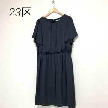 23구 빅 사이즈 원피스 포멀 원피스 네이비