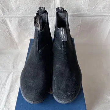 Blundstone 블런드스톤 블랙 스웨이드 사이드 고어 부츠