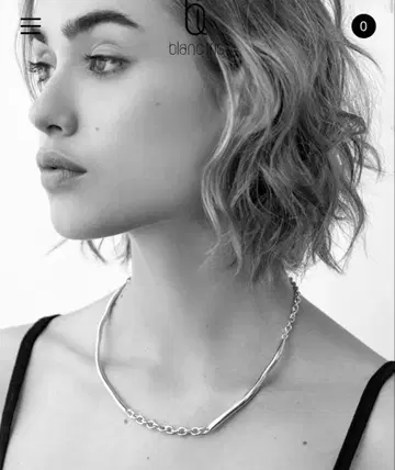 블랑 이리스 페타르 블랑 실버 목걸이