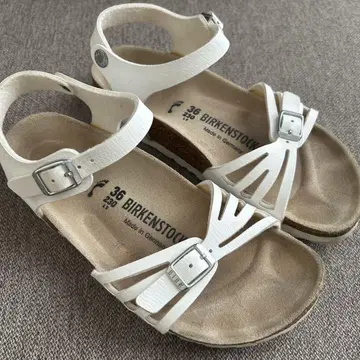 BIRKENSTOCK 화이트 샌들 36