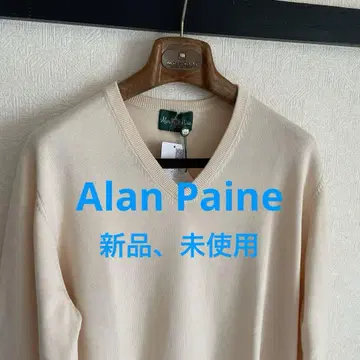 Alan Paine 아란 페인 코튼 스웨터