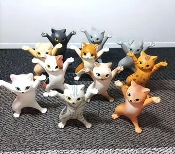 가챠 고양이 펜 홀더 11마리 세트
