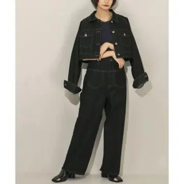KBF 포켓 스티치 디자인 데님