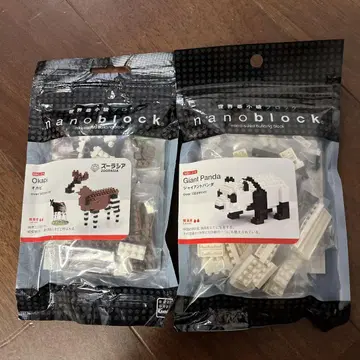 nanoblock 자이언트 팬더 즈라시아 한정판 오카피