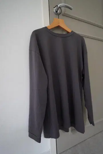 ATON 에이트 SUVIN OVERSIZED 롱 티셔츠