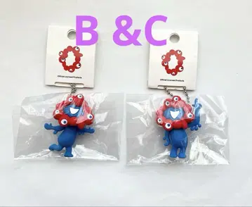 간사이 엑스포의 공식 캐릭터 얏쿠얏쿠 키링 B & C 세트