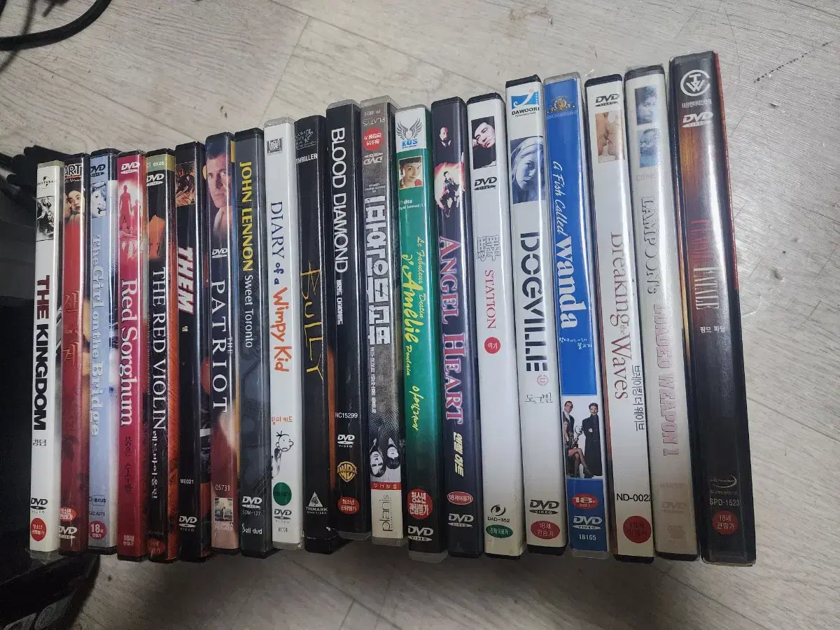 Movie DVDs in bulk