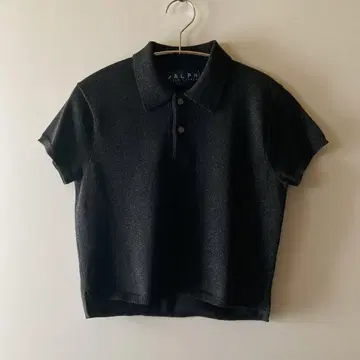 vintage RALPH LAUREN 카라 부착 니트 상의
