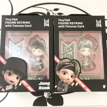 BTS TinyTAN Tmoney Card 정국 V 2개 세트