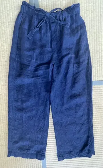 폴로 랄프로렌 린넨 이지 팬츠 허리 밴딩 팬츠 린넨 POLO